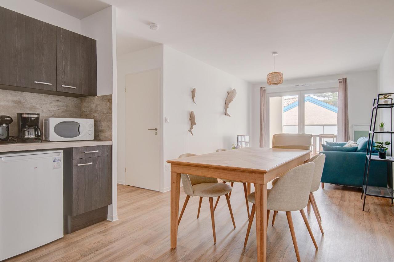 Ressourcez-Vous Dans Ce Bel Appartement A Lacanau Eksteriør billede